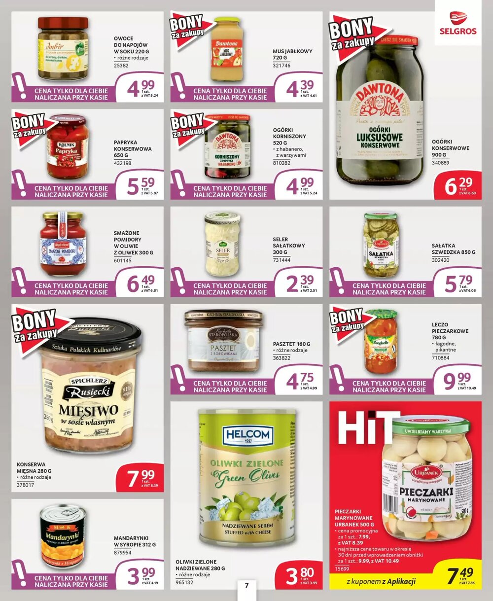 Gazetka promocyjna Selgros  ważna od 22.01.2026 - Strona 7.