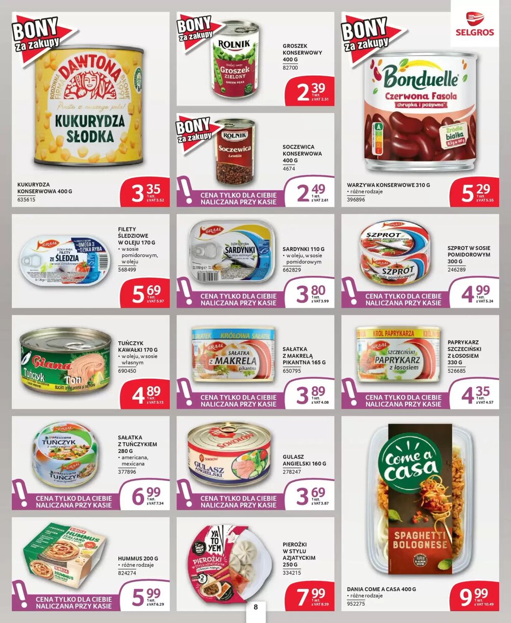 Gazetka promocyjna Selgros  ważna od 22.01.2026 - Strona 8.