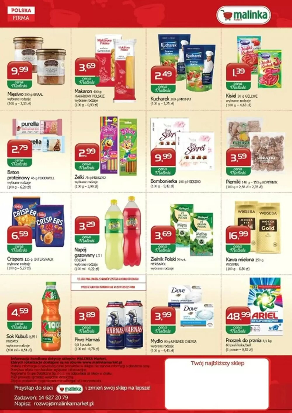 Gazetka promocyjna Malinka Market  ważna od 22.01.2026 - Strona 2.