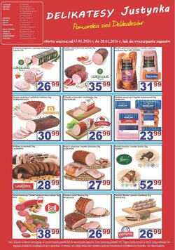 Gazetka promocyjna Delikatesy Justynka  ważna od 22.01.2026 - Strona 3.