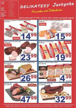 Gazetka promocyjna Delikatesy Justynka  ważna od 22.01.2026 - Strona 4.