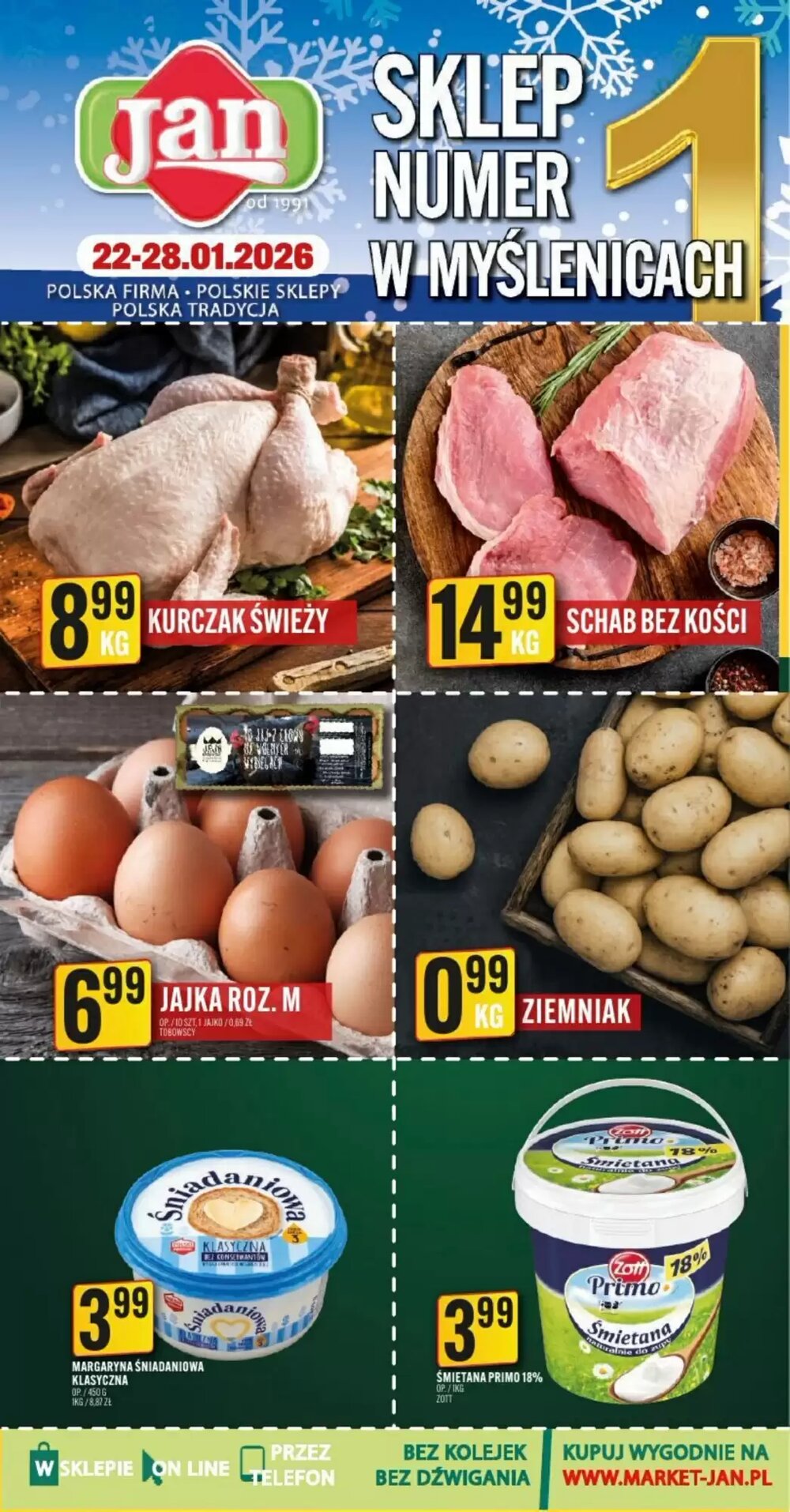 Gazetka promocyjna Market Jan  ważna od 22.01.2026 - Strona 1.