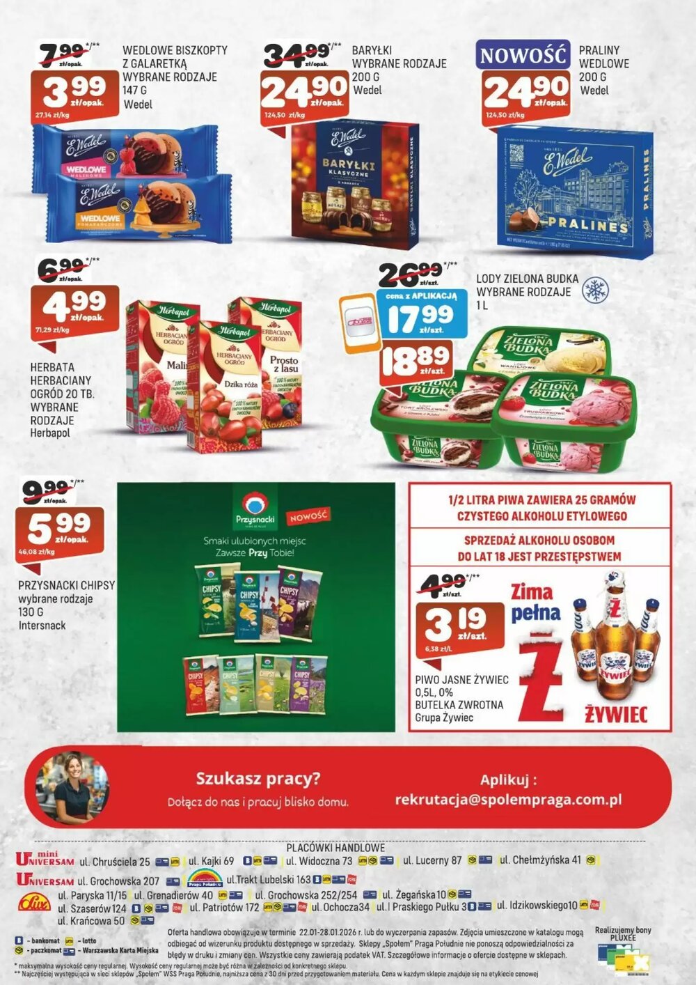 Gazetka promocyjna Społem  ważna od 22.01.2026 - Strona 4.