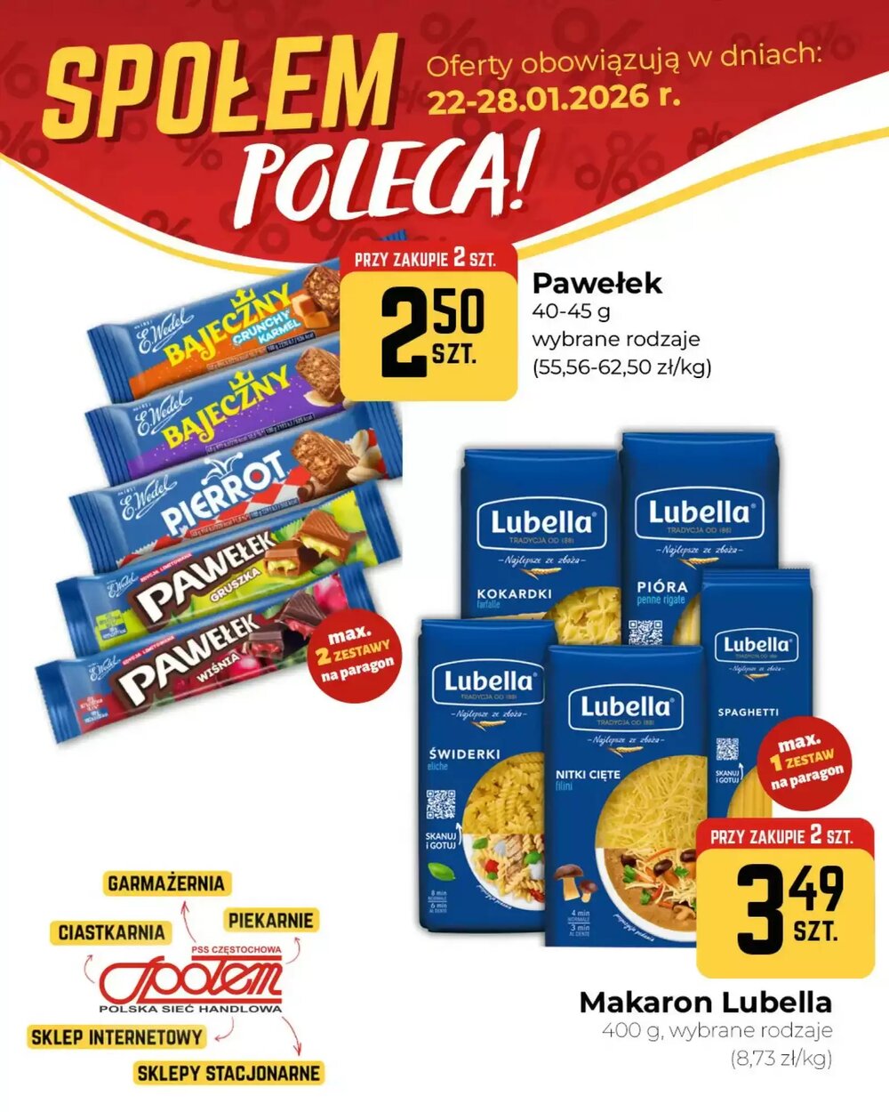 Gazetka promocyjna Społem  ważna od 22.01.2026 - Strona 3.