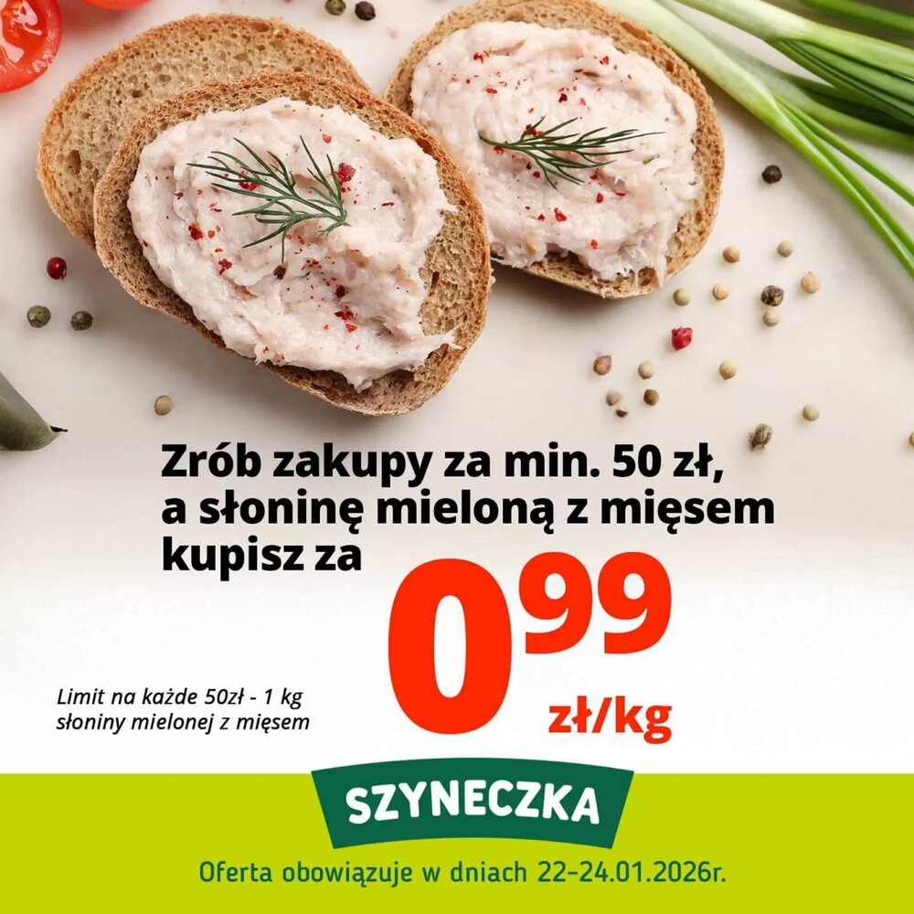 Gazetka promocyjna Szyneczka  ważna od 22.01.2026 - Strona 6.