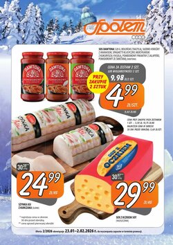 Gazetka promocyjna Społem  ważna od 23.01.2026 - Strona 1.