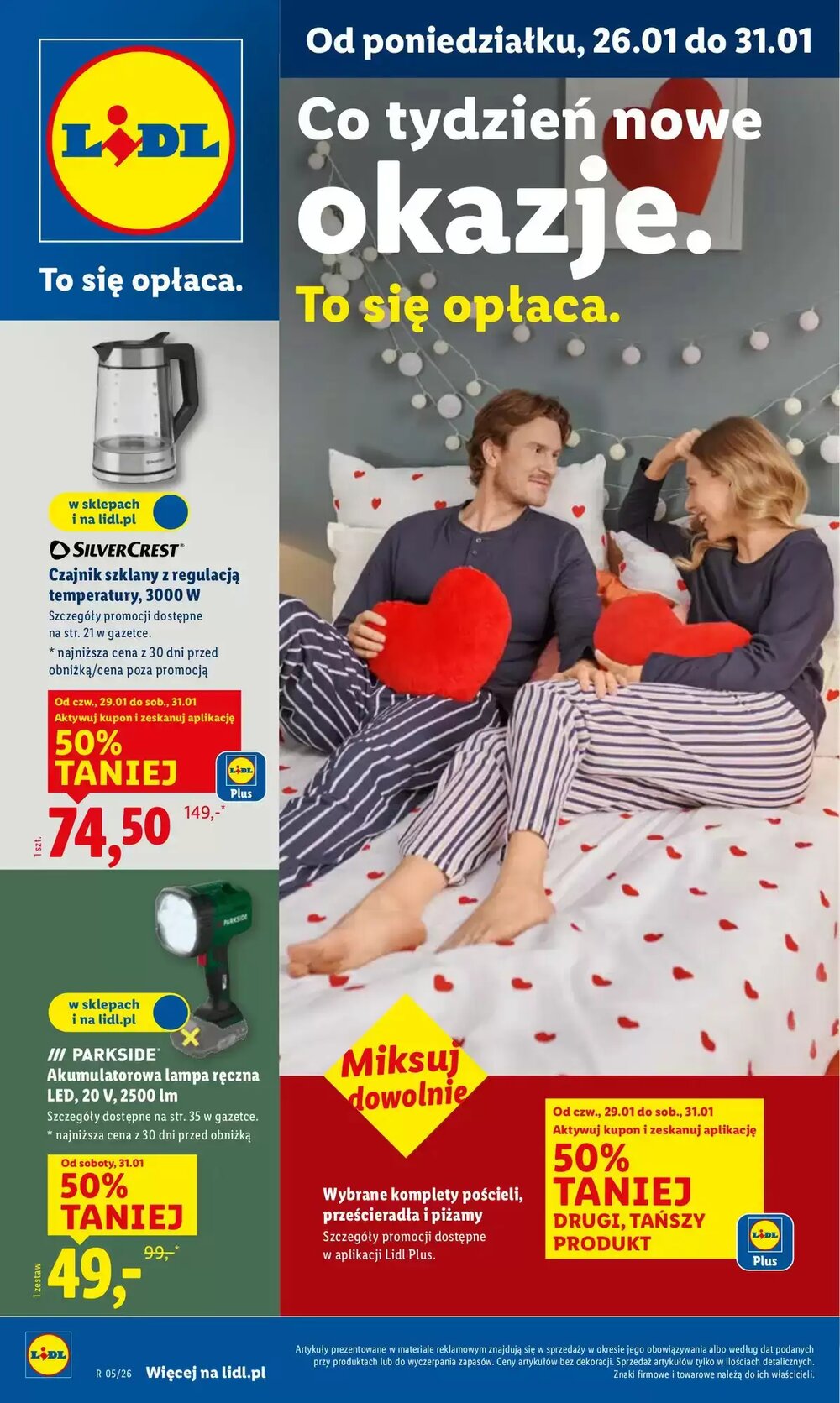 Gazetka promocyjna Lidl  ważna od 26.01.2026 - Strona 1.