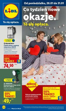Gazetka promocyjna Lidl  ważna od 26.01.2026 - Strona 1.