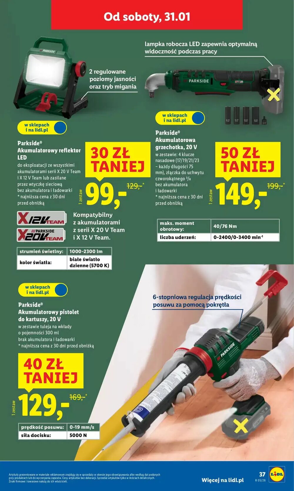 Gazetka promocyjna Lidl  ważna od 26.01.2026 - Strona 43.