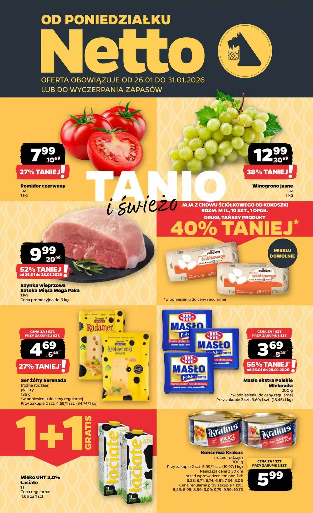 Gazetka promocyjna Netto  ważna od 26.01.2026 - Strona 1.