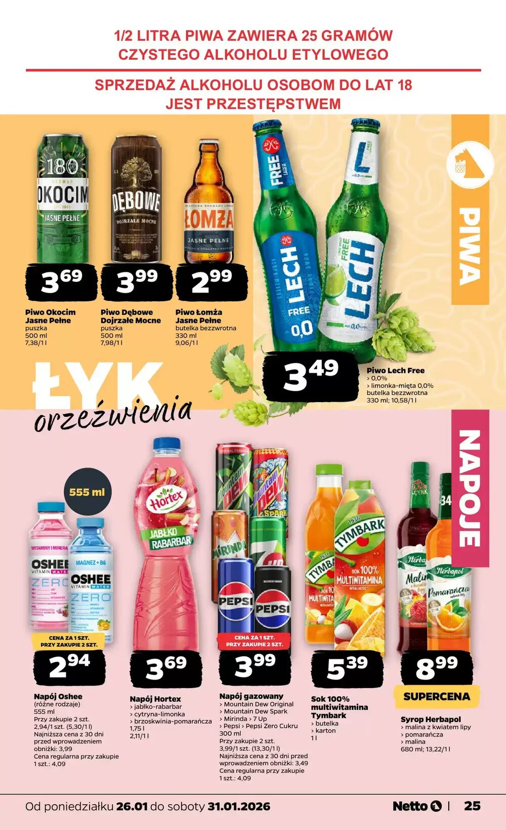 Gazetka promocyjna Netto  ważna od 26.01.2026 - Strona 25.