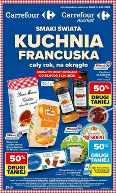 Gazetka promocyjna Carrefour Market  ważna od 26.01.2026 - Strona 1.