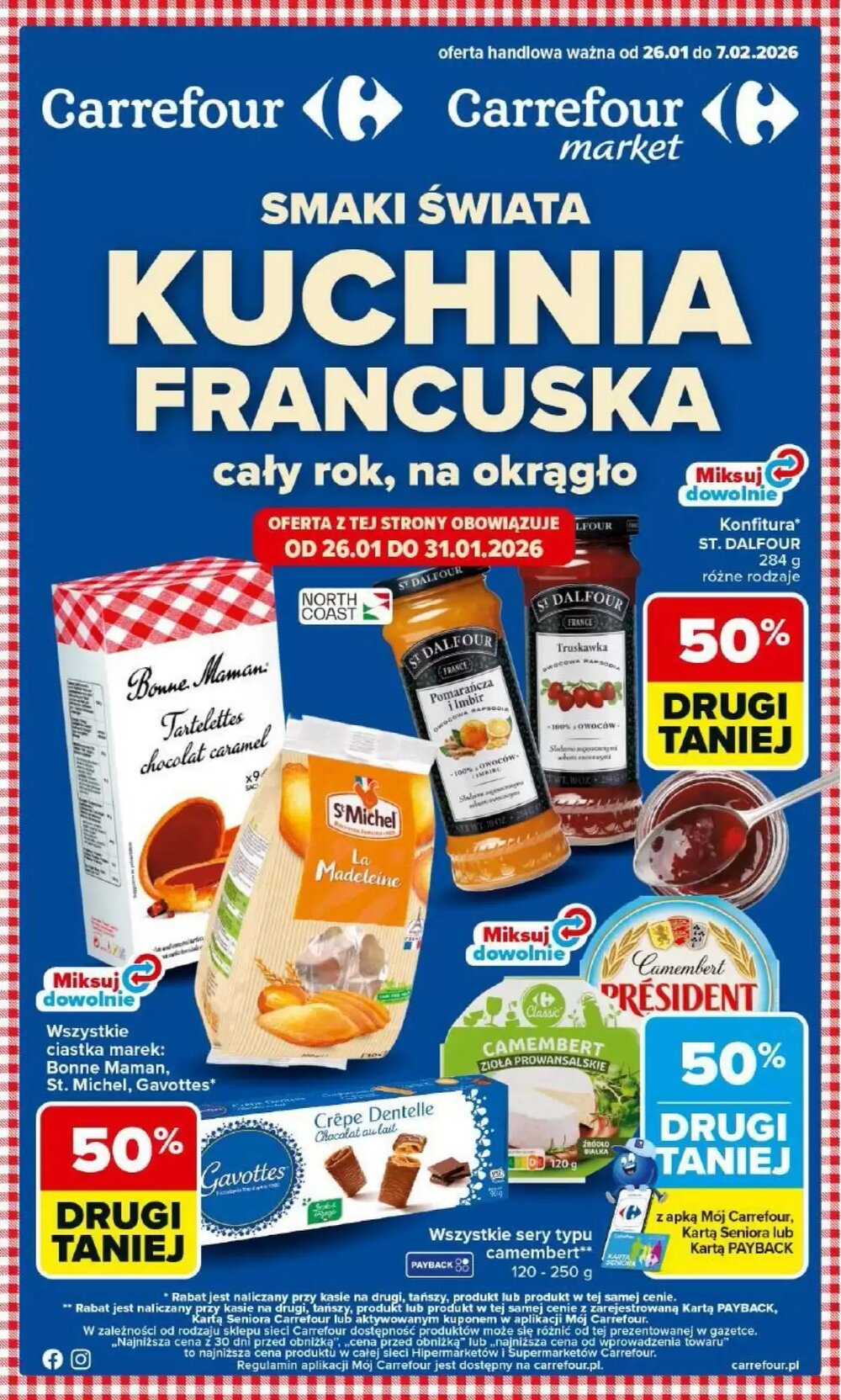 Gazetka promocyjna Carrefour  ważna od 26.01.2026 - Strona 1.
