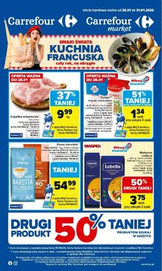 Gazetka promocyjna Carrefour Market  ważna od 26.01.2026 - Strona 1.