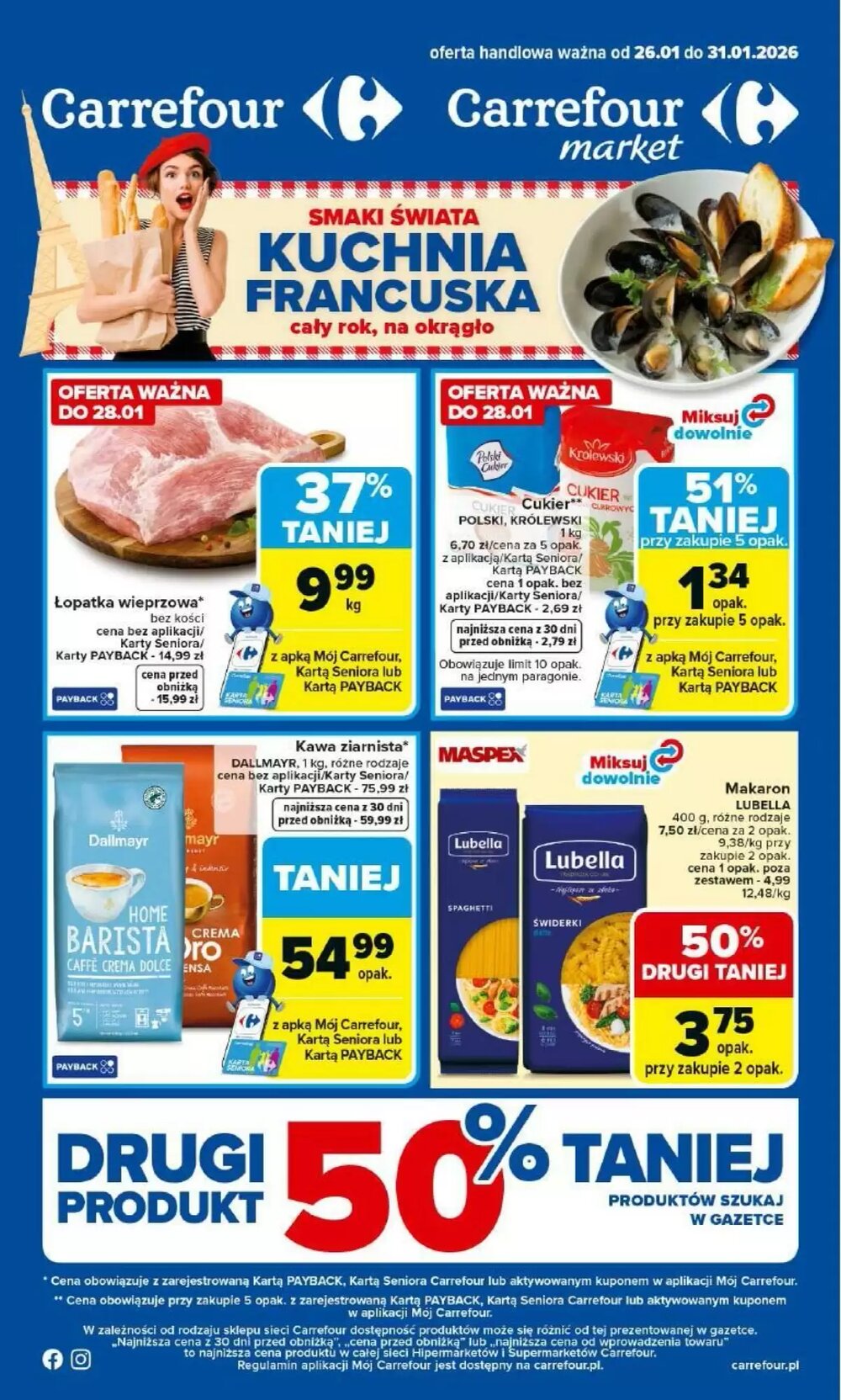 Gazetka promocyjna Carrefour  ważna od 26.01.2026 - Strona 1.