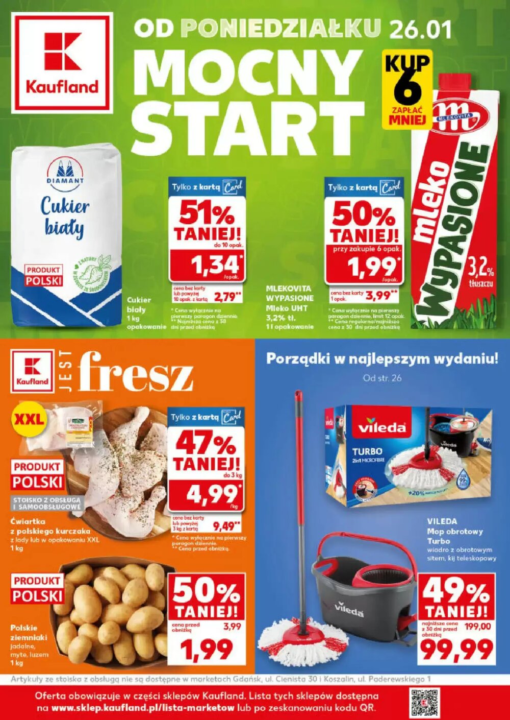 Gazetka promocyjna Kaufland  ważna od 26.01.2026 - Strona 1.