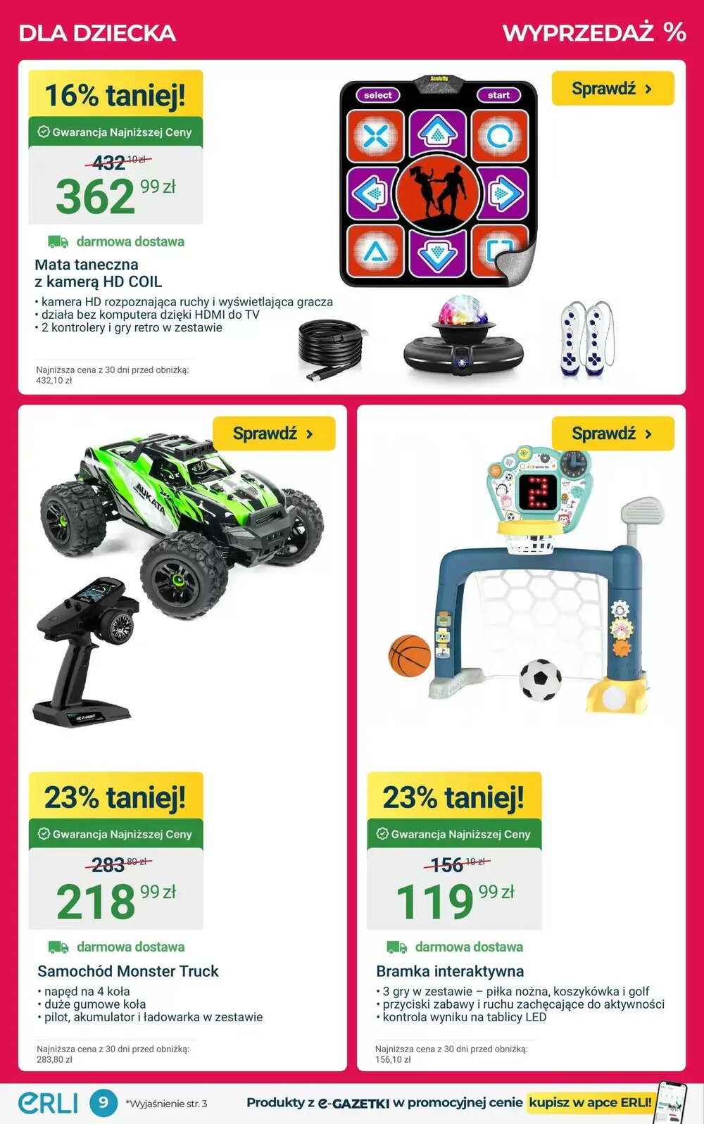 Gazetka promocyjna ERLI  ważna od 26.01.2026 - Strona 9.
