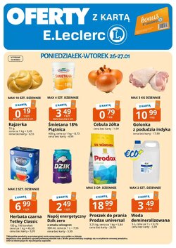 Gazetka promocyjna E.Leclerc  ważna od 26.01.2026 - Strona 1.