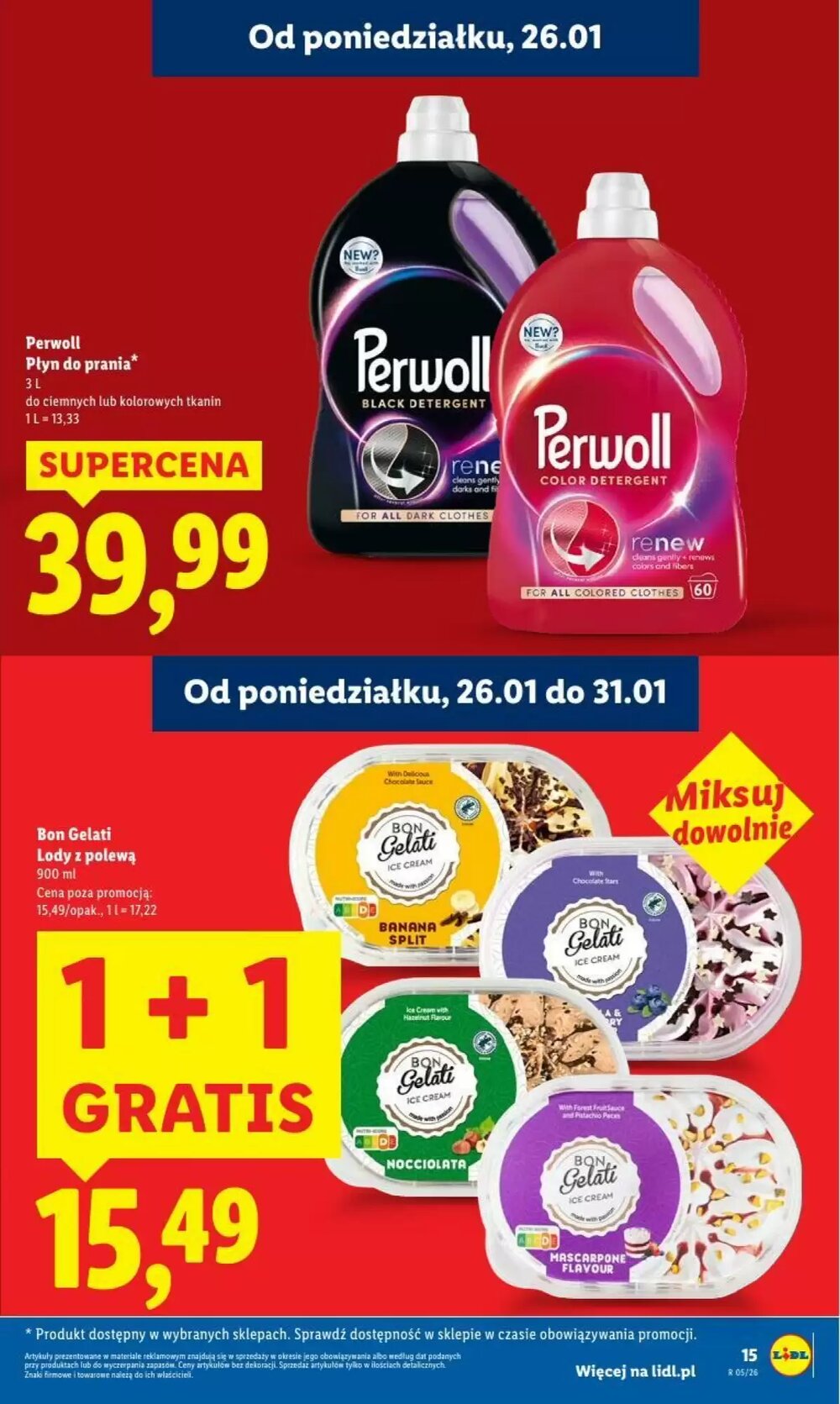 Gazetka promocyjna Lidl  ważna od 26.01.2026 - Strona 15.