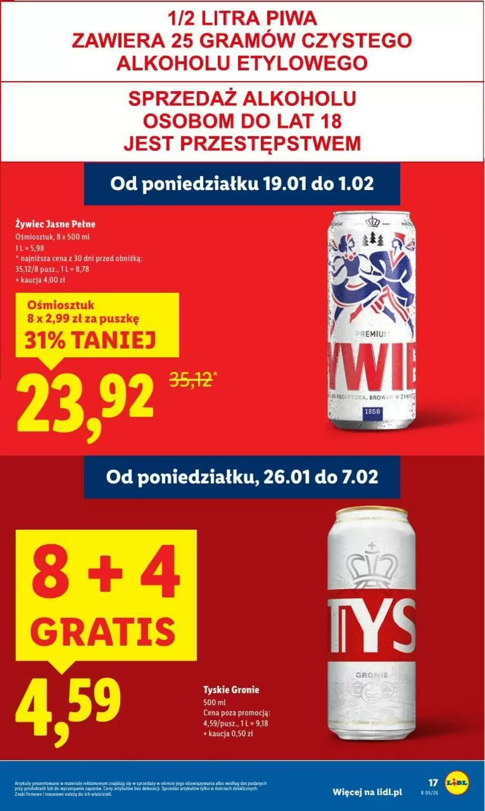 Gazetka promocyjna Lidl  ważna od 26.01.2026 - Strona 17.