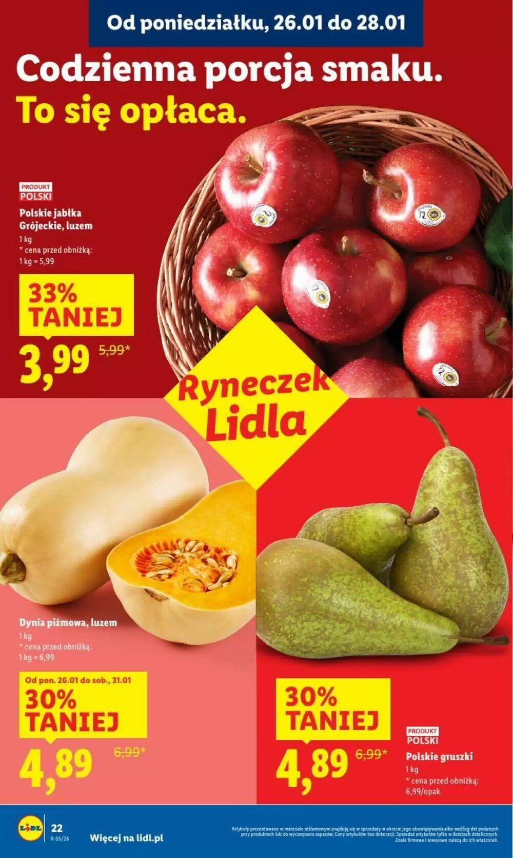 Gazetka promocyjna Lidl  ważna od 26.01.2026 - Strona 22.
