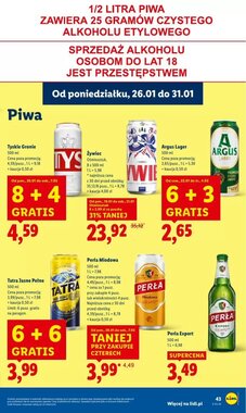 Gazetka promocyjna Lidl  ważna od 26.01.2026 - Strona 43.