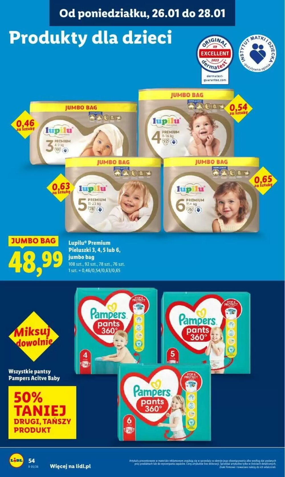 Gazetka promocyjna Lidl  ważna od 26.01.2026 - Strona 54.