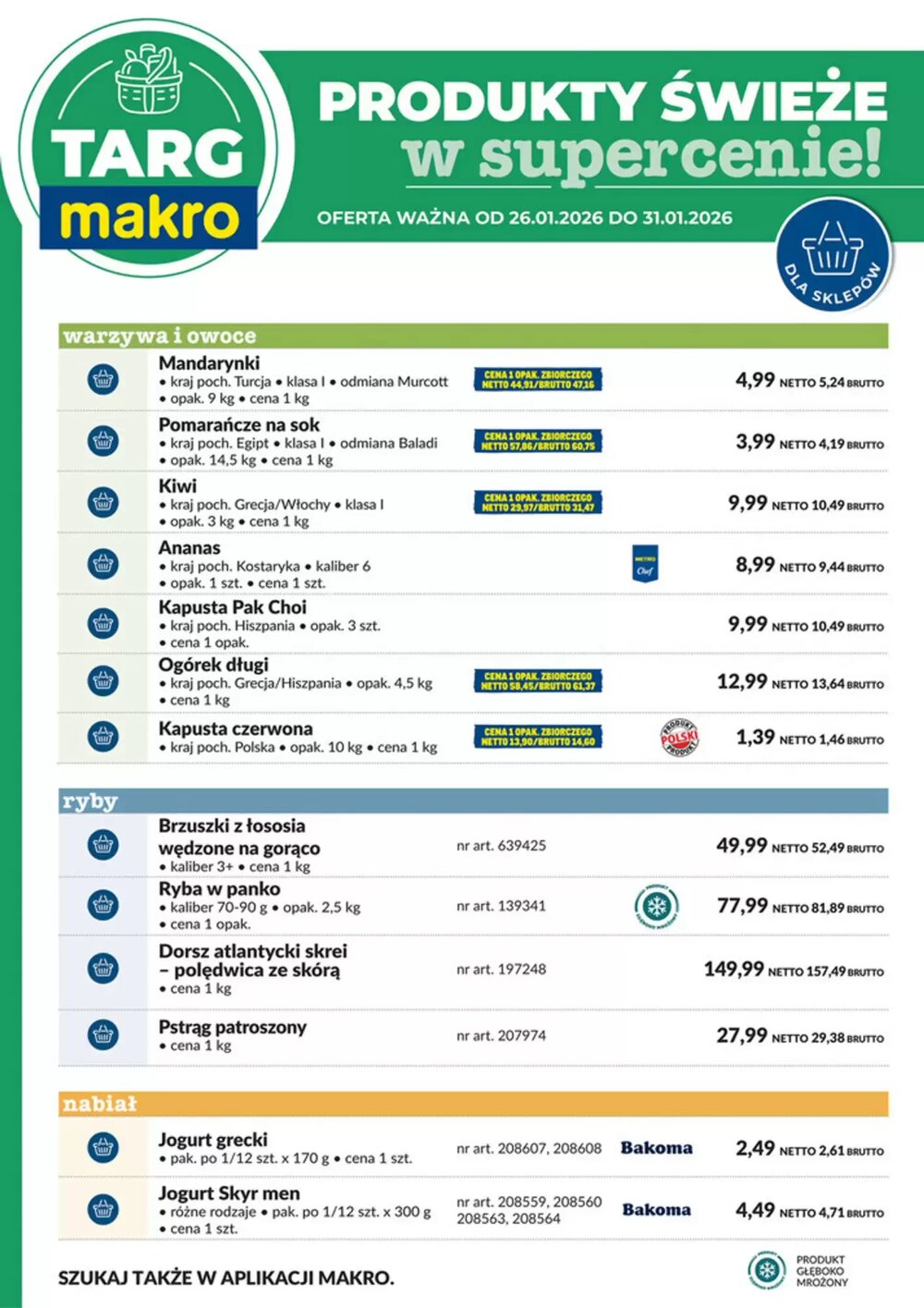 Gazetka promocyjna Makro  ważna od 26.01.2026 - Strona 6.