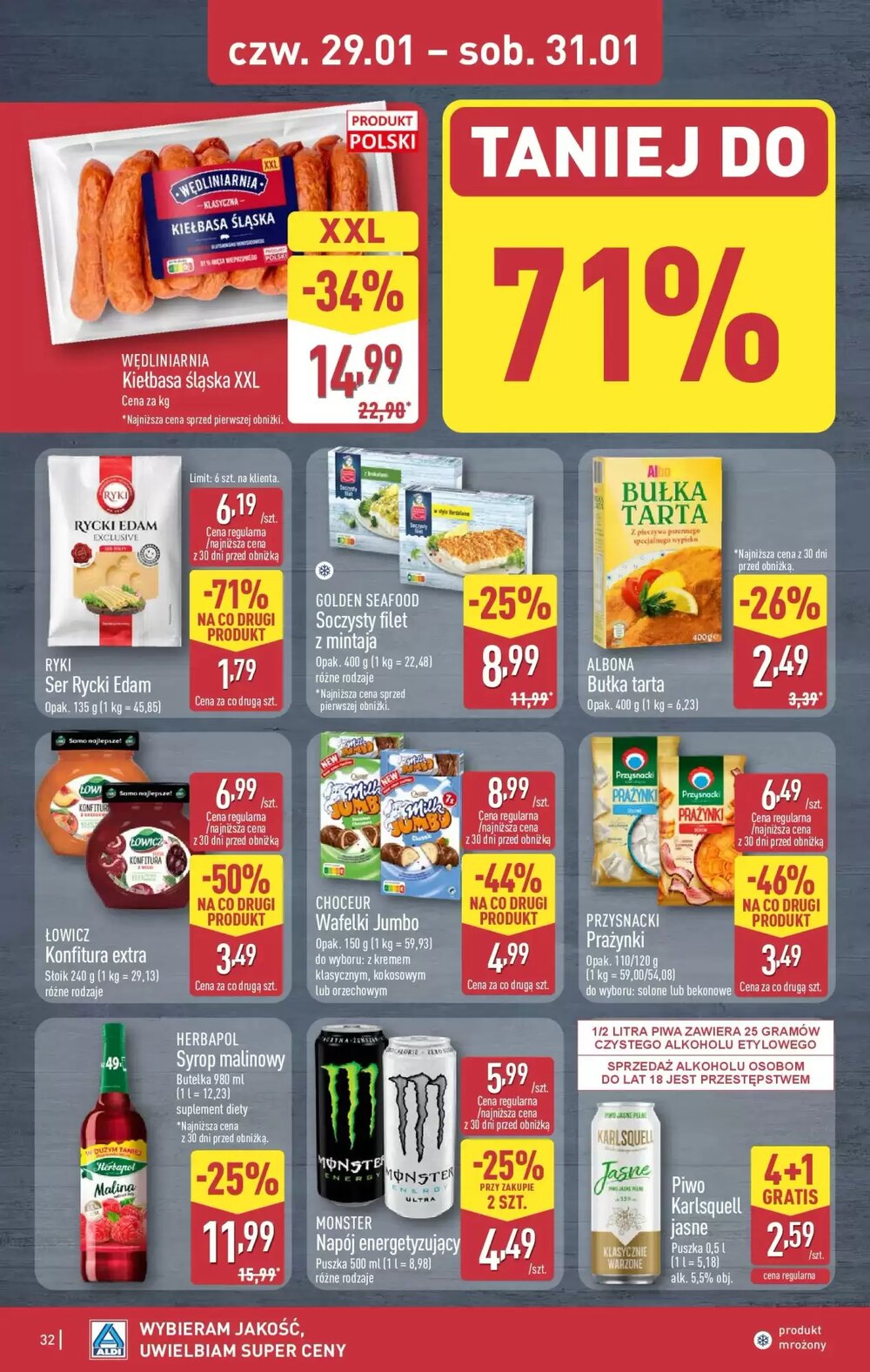 Gazetka promocyjna ALDI  ważna od 26.01.2026 - Strona 32.