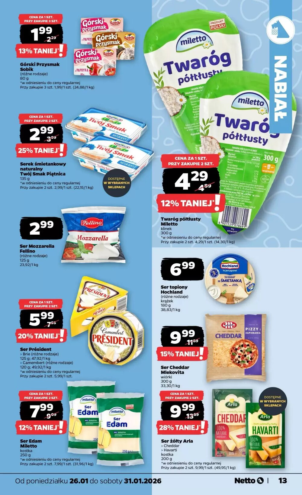Gazetka promocyjna Netto ważna od 26.01.2026 - Strona 13.