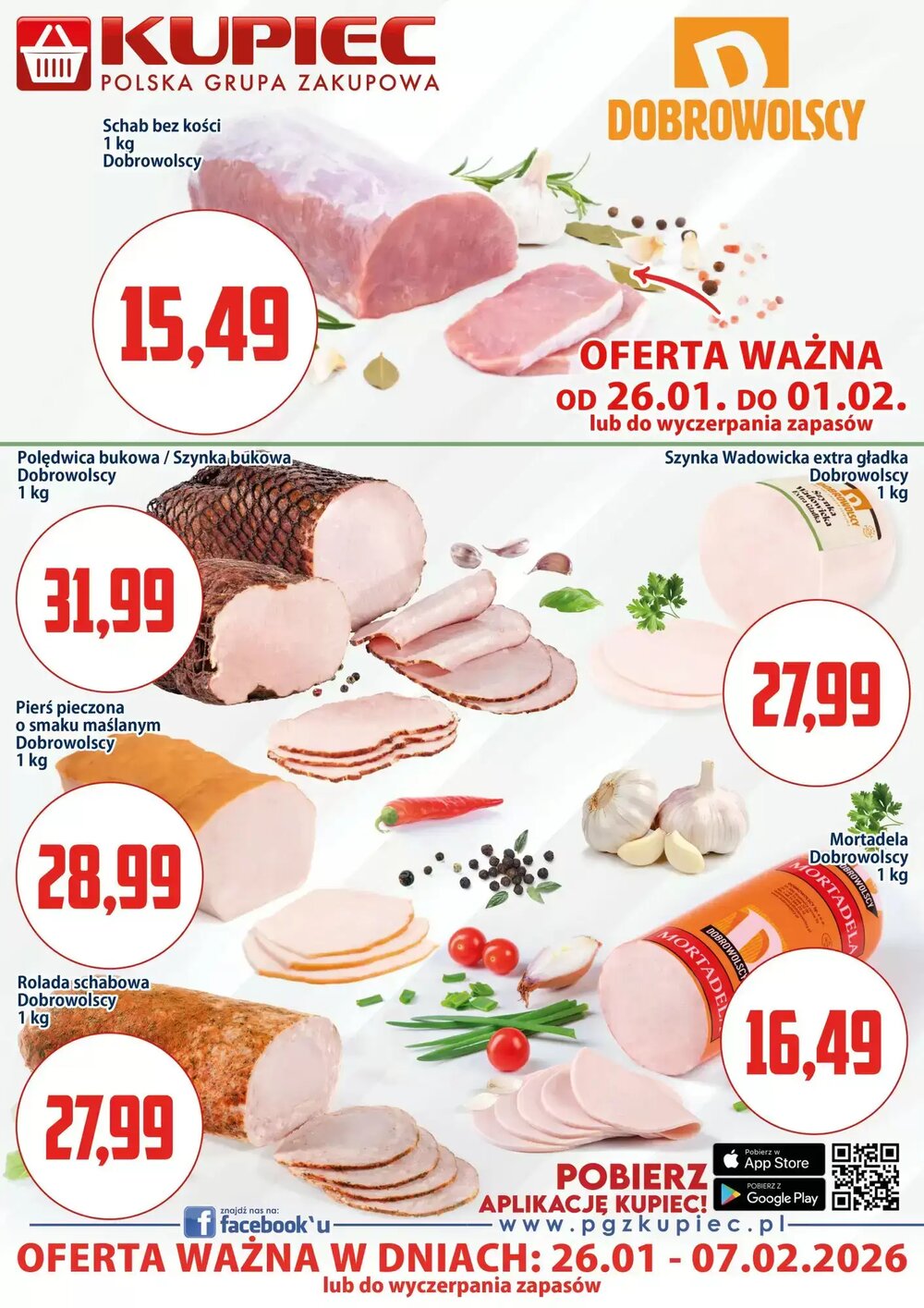Gazetka promocyjna Kupiec  ważna od 26.01.2026 - Strona 1.
