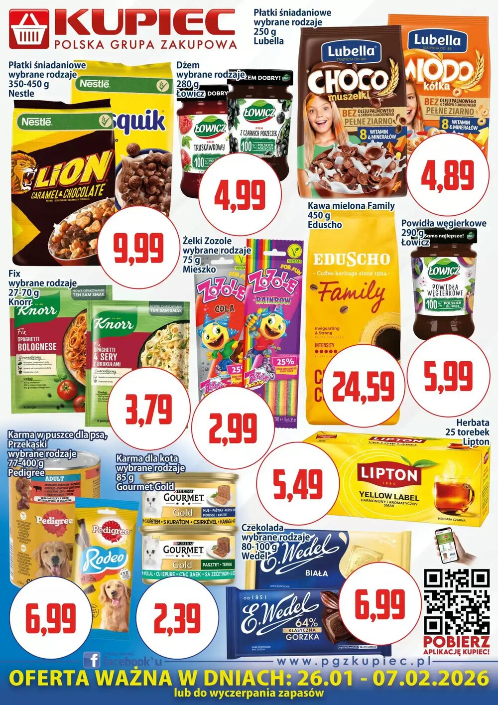 Gazetka promocyjna Kupiec  ważna od 26.01.2026 - Strona 3.