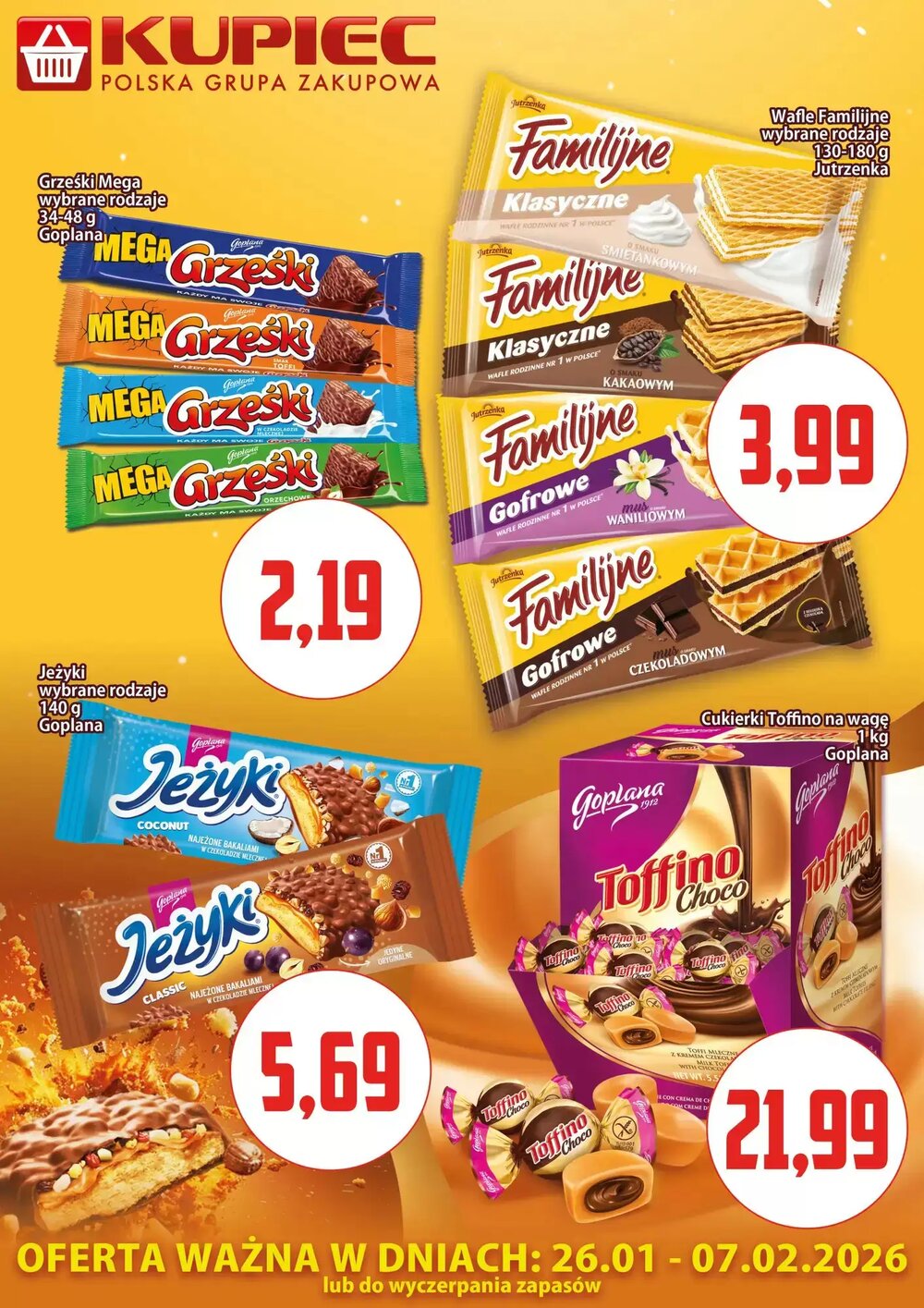 Gazetka promocyjna Kupiec  ważna od 26.01.2026 - Strona 4.