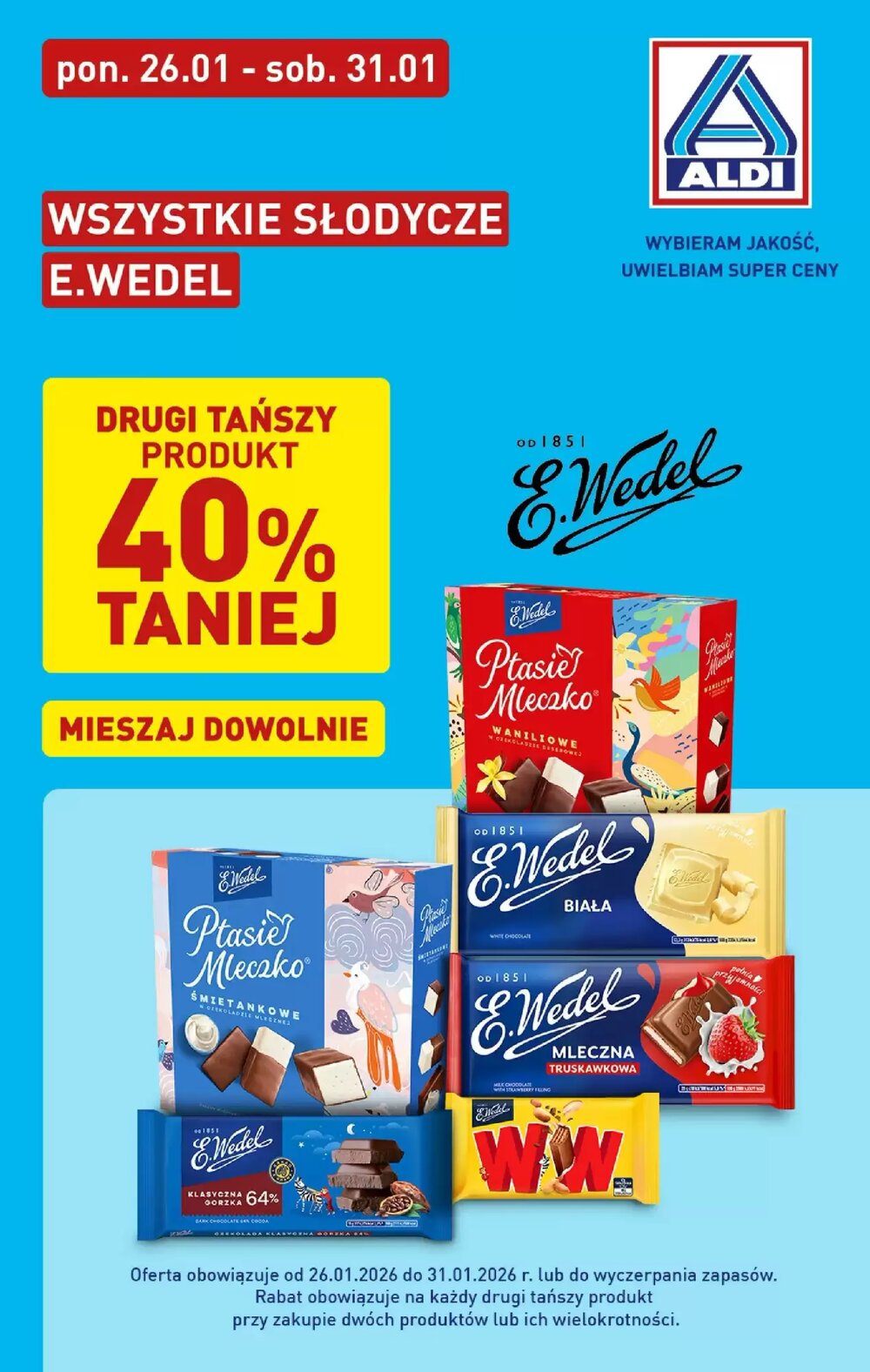 Gazetka promocyjna ALDI  ważna od 26.01.2026 - Strona 1.