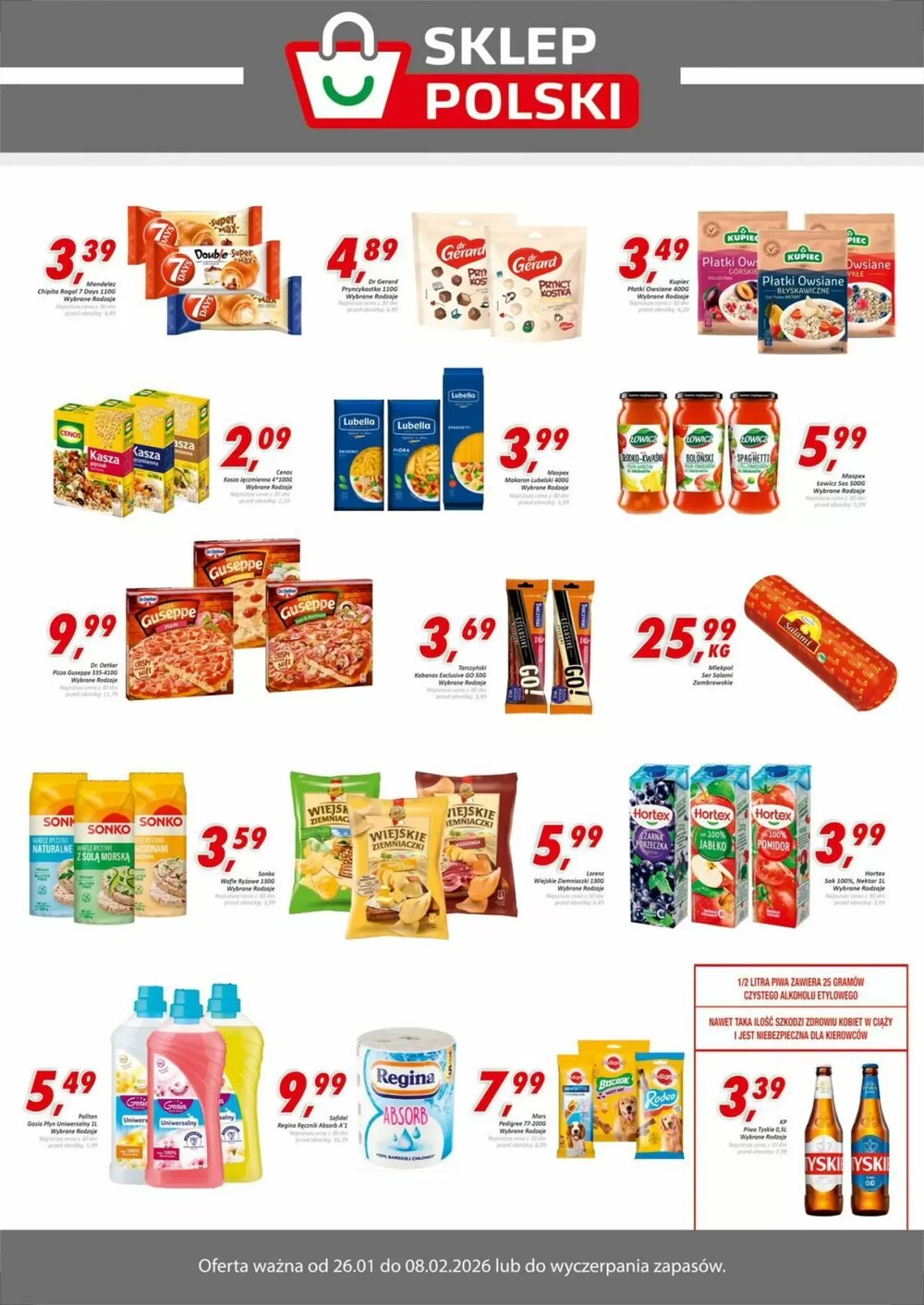 Gazetka promocyjna Sklep Polski  ważna od 26.01.2026 - Strona 1.