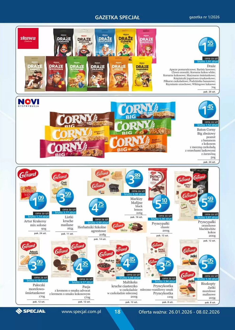 Gazetka promocyjna Specjał  ważna od 26.01.2026 - Strona 18.