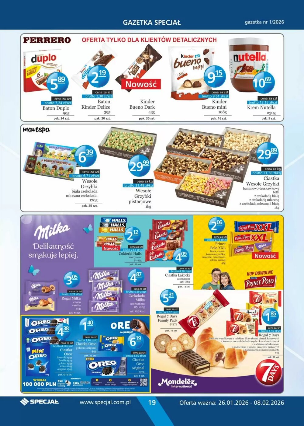 Gazetka promocyjna Specjał  ważna od 26.01.2026 - Strona 19.