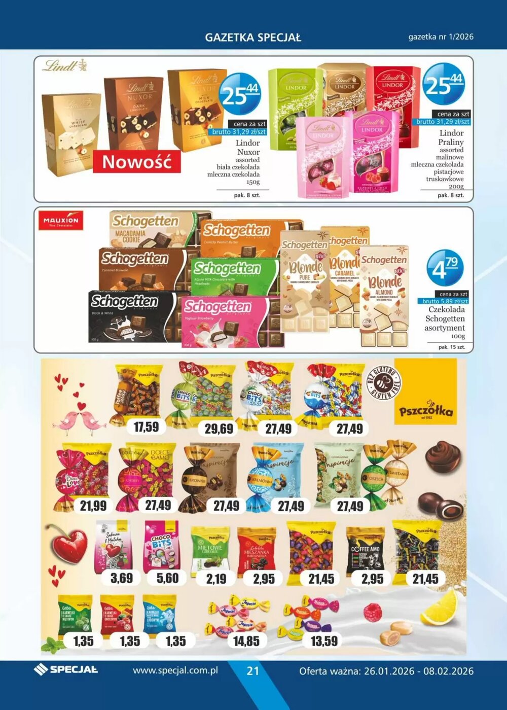 Gazetka promocyjna Specjał  ważna od 26.01.2026 - Strona 21.