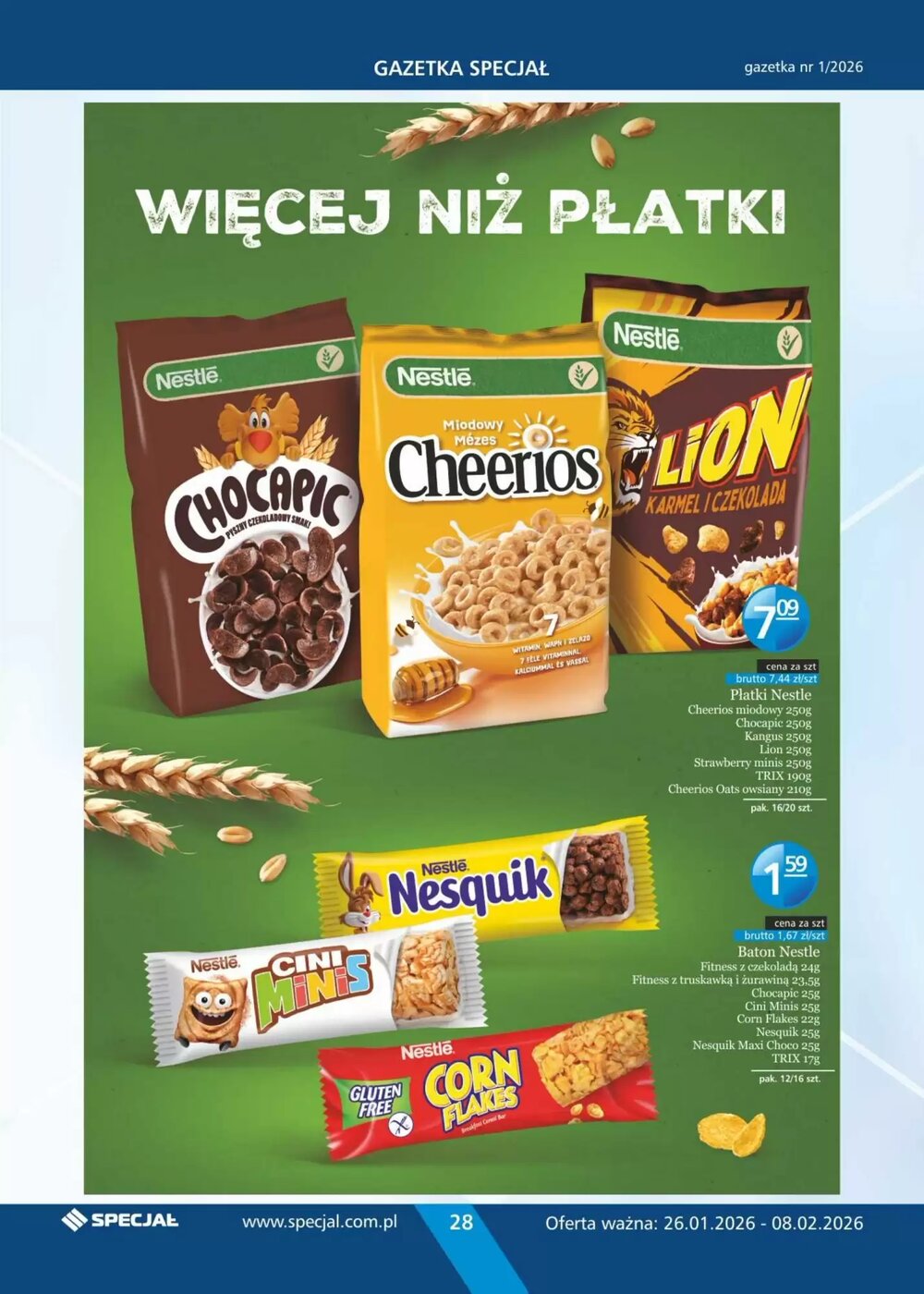 Gazetka promocyjna Specjał  ważna od 26.01.2026 - Strona 28.
