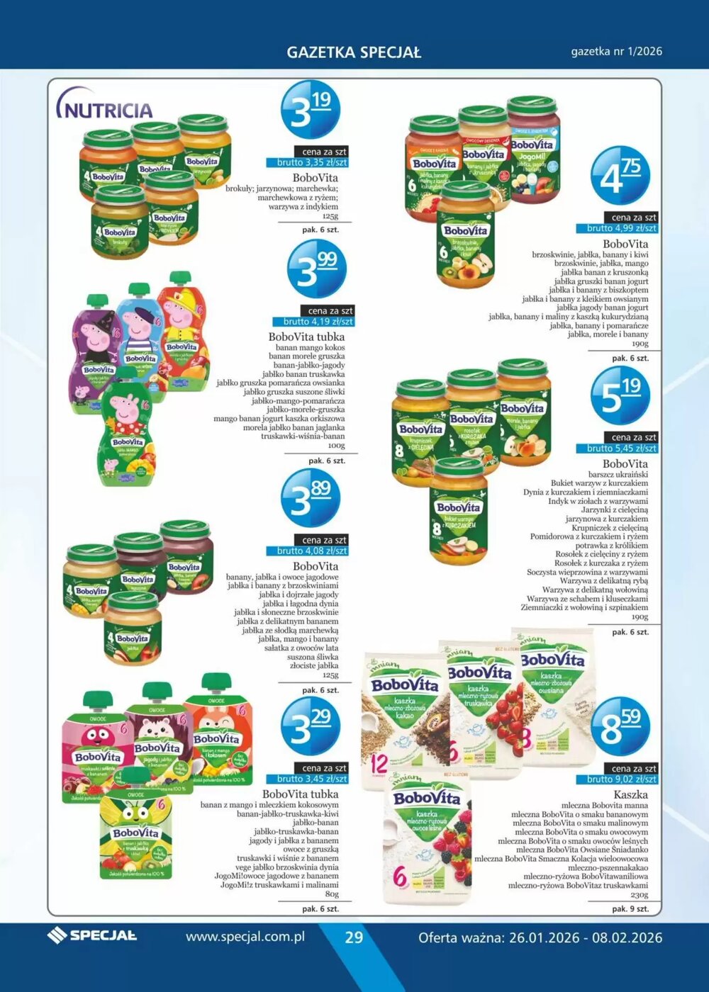 Gazetka promocyjna Specjał  ważna od 26.01.2026 - Strona 29.