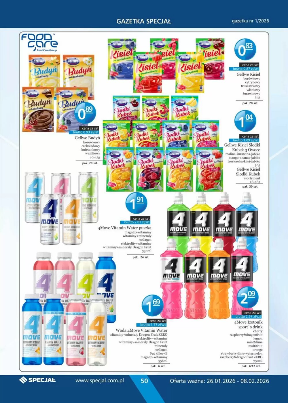 Gazetka promocyjna Specjał  ważna od 26.01.2026 - Strona 50.