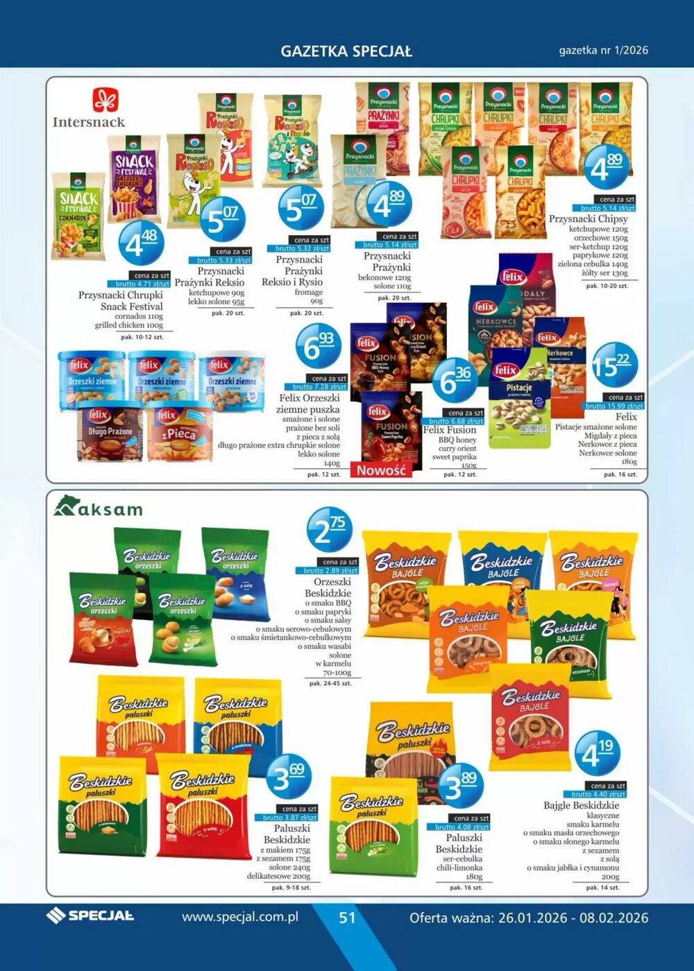 Gazetka promocyjna Specjał  ważna od 26.01.2026 - Strona 51.
