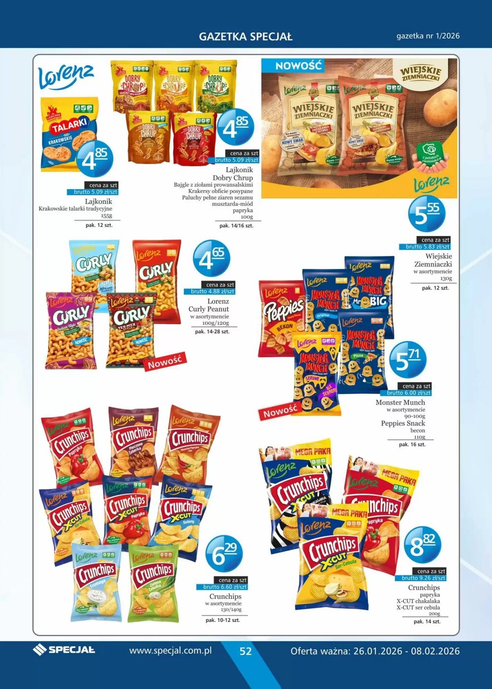 Gazetka promocyjna Specjał  ważna od 26.01.2026 - Strona 52.