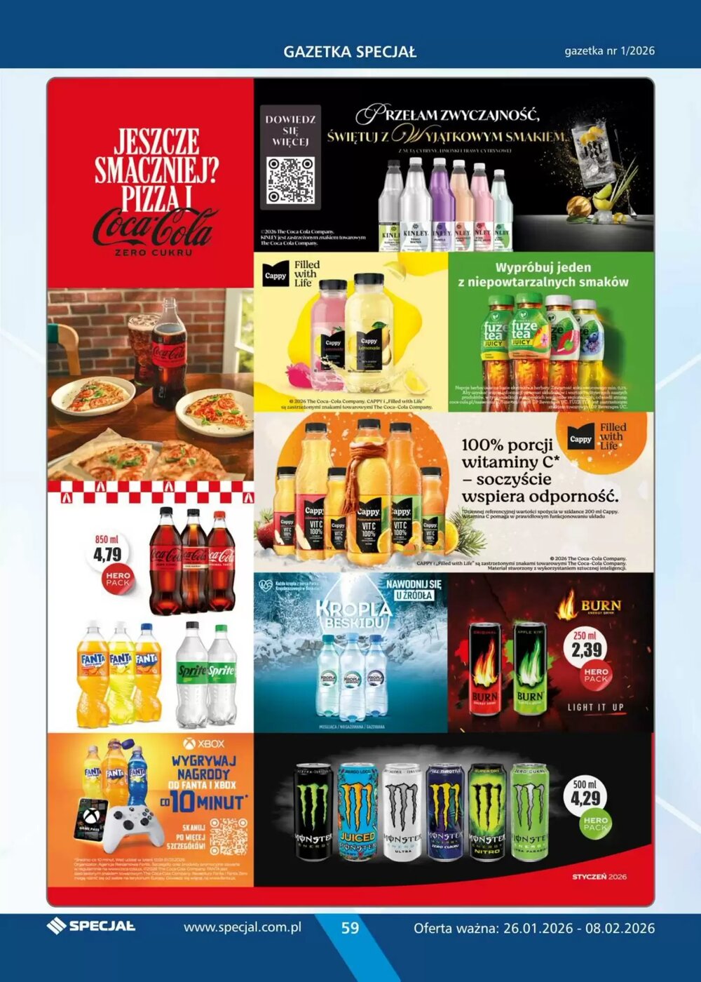 Gazetka promocyjna Specjał  ważna od 26.01.2026 - Strona 59.