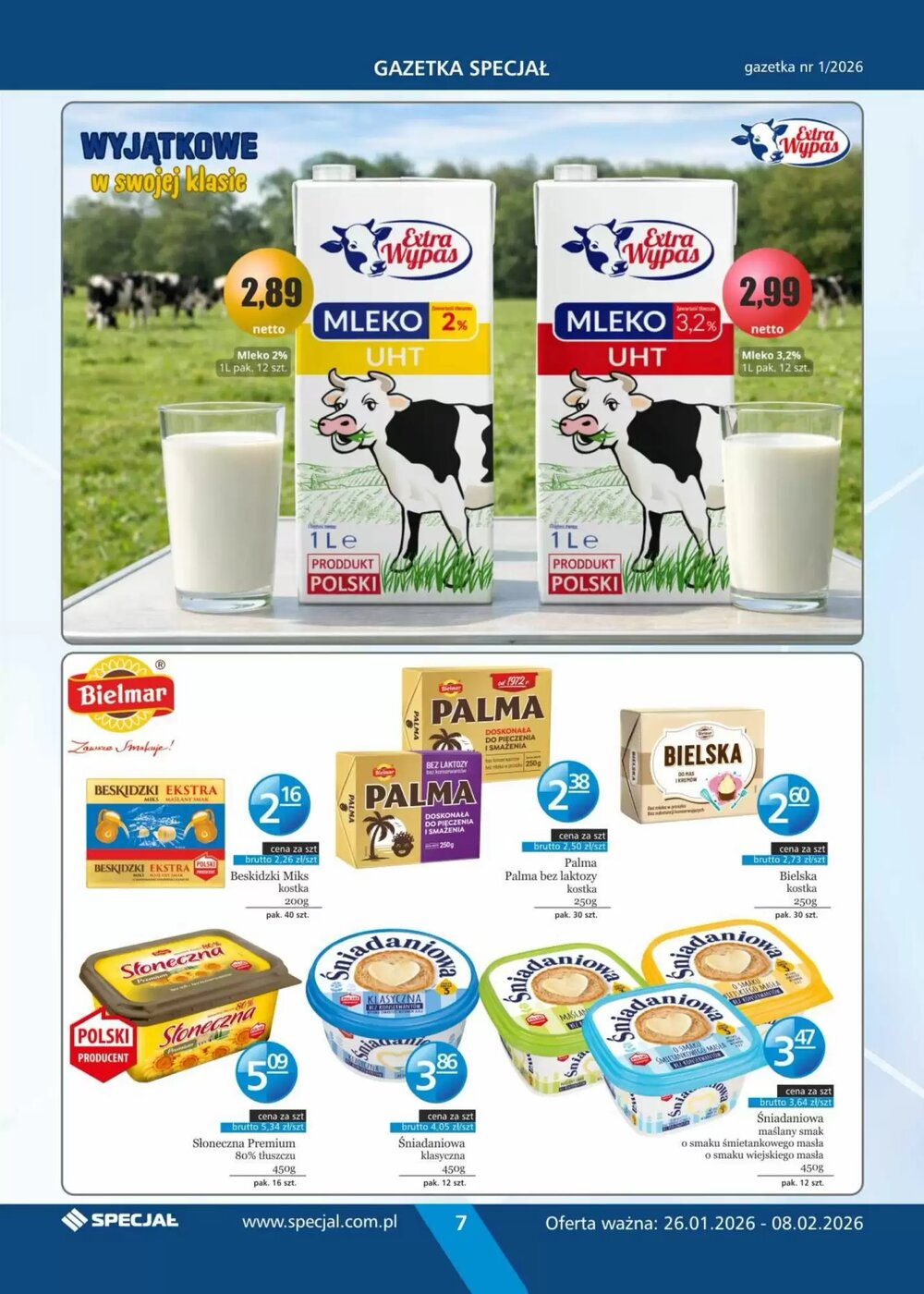 Gazetka promocyjna Specjał  ważna od 26.01.2026 - Strona 7.