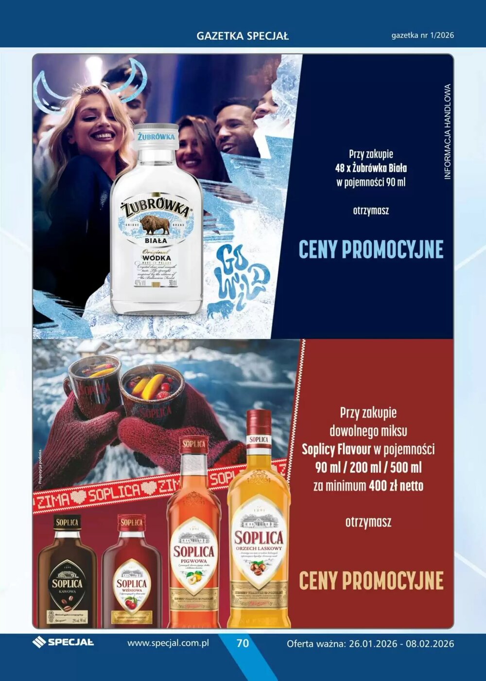Gazetka promocyjna Specjał  ważna od 26.01.2026 - Strona 70.
