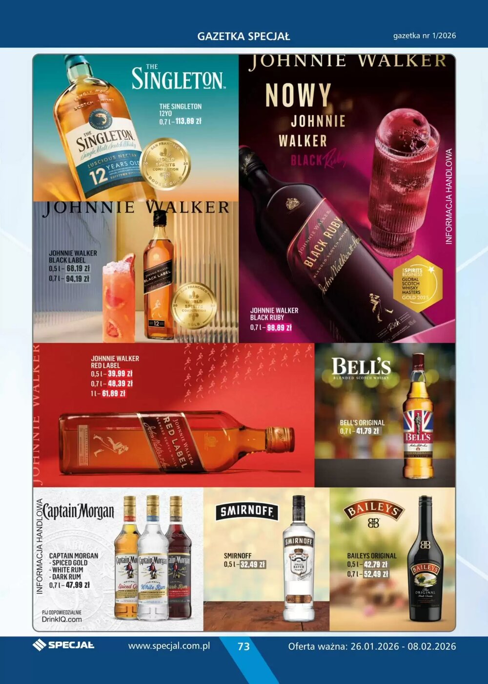 Gazetka promocyjna Specjał  ważna od 26.01.2026 - Strona 73.
