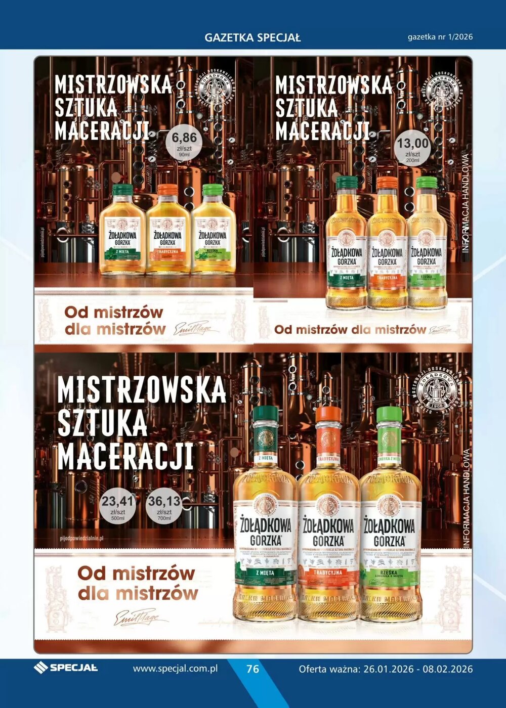 Gazetka promocyjna Specjał  ważna od 26.01.2026 - Strona 76.
