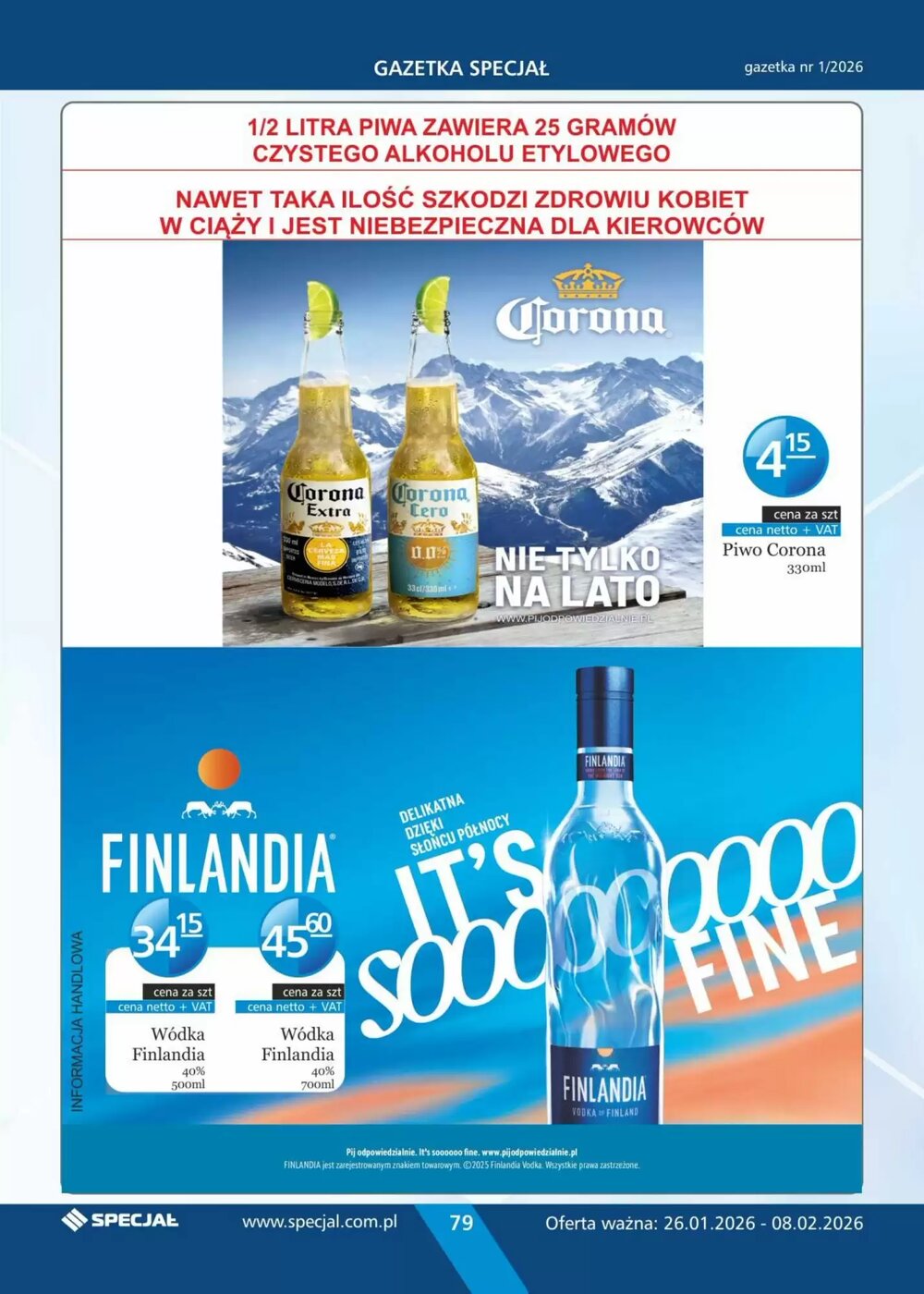 Gazetka promocyjna Specjał  ważna od 26.01.2026 - Strona 79.