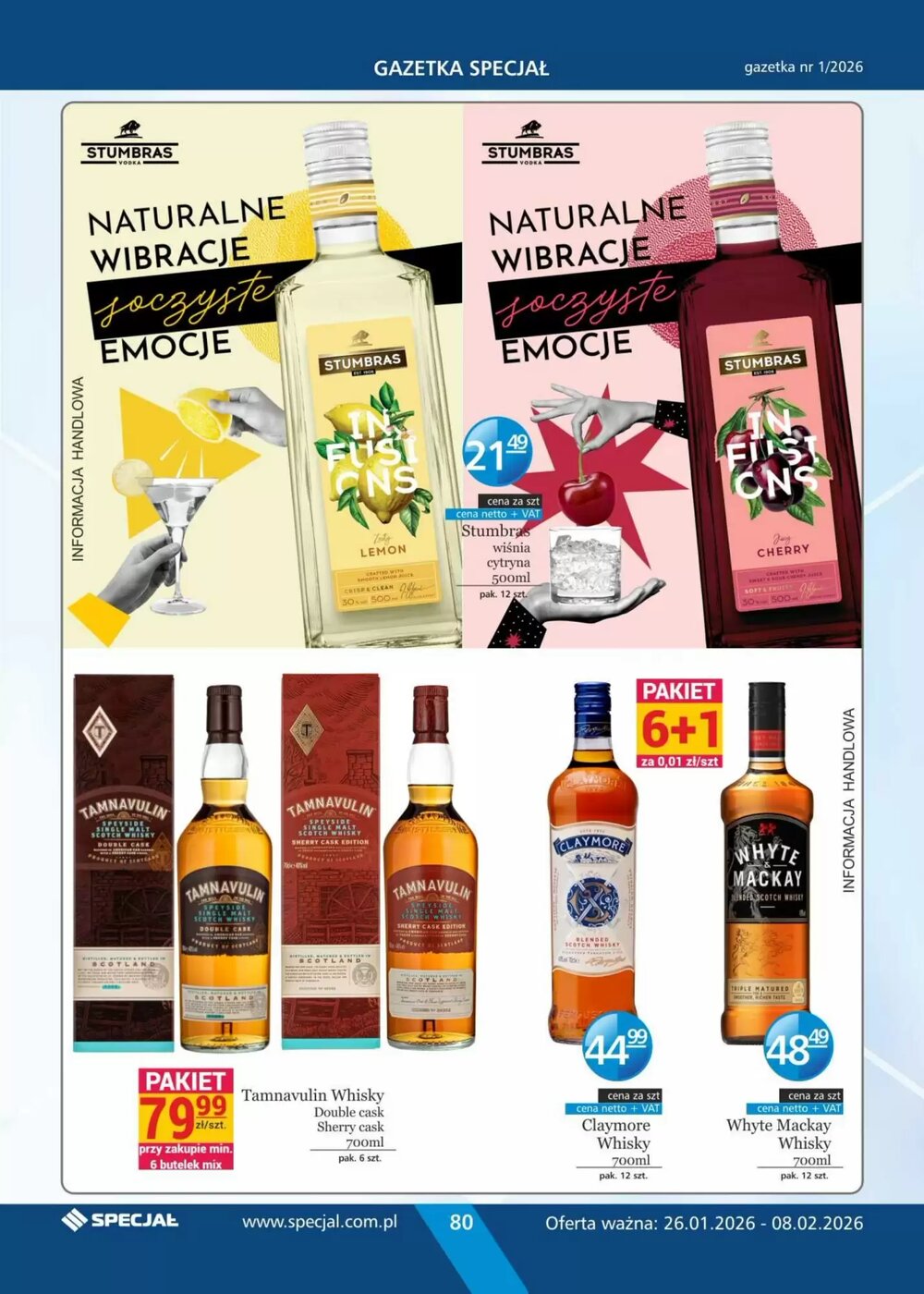Gazetka promocyjna Specjał  ważna od 26.01.2026 - Strona 80.